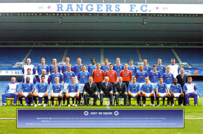 Rangers Football Club Poster Rangers Football Club Poster