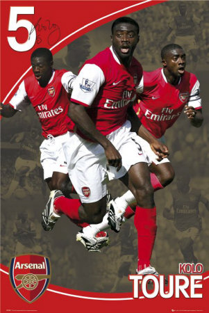 Arsenal- Kolo Toure Poster Arsenal- Kolo Toure Poster