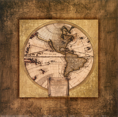 Global Map II Print Global Map II Print