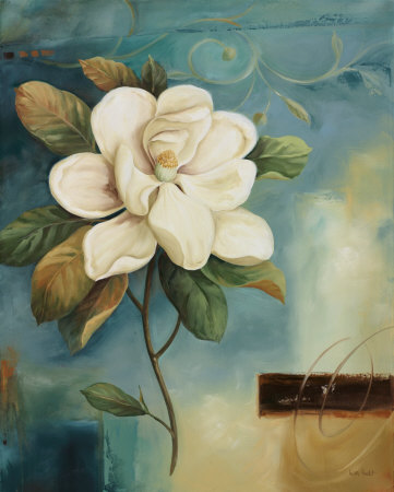 Magnolia Abstract I Print Magnolia Abstract I Print