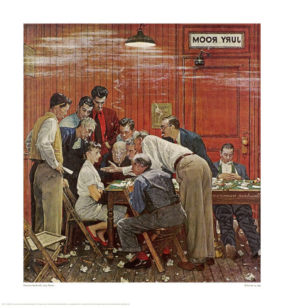Jury Room Giclee Print Jury Room Giclee Print