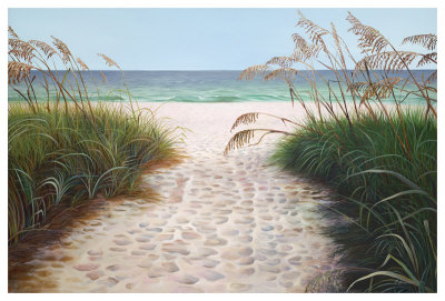 Beach Access Giclee Print Beach Access Giclee Print
