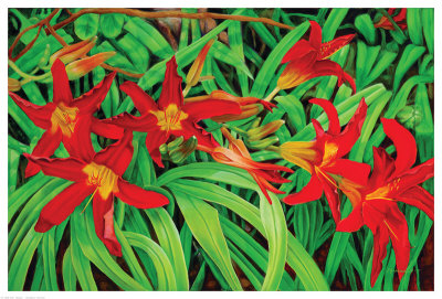 Just Lilies Giclee Print Just Lilies Giclee Print