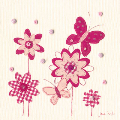 Patchwork Flowers Print Patchwork Flowers Print