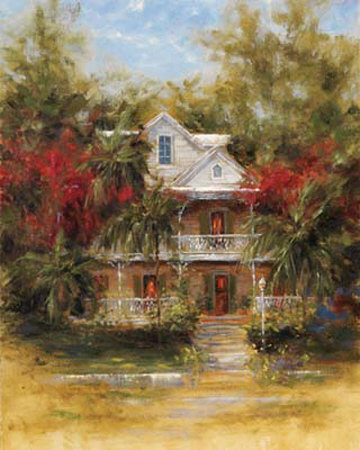 Keywest Cottage II Print Keywest Cottage II Print