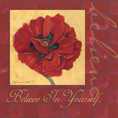 Believe, Poppy Print Believe, Poppy Print