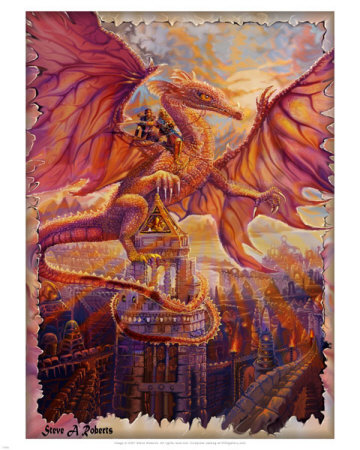 Dragon Riders Print Dragon Riders Print