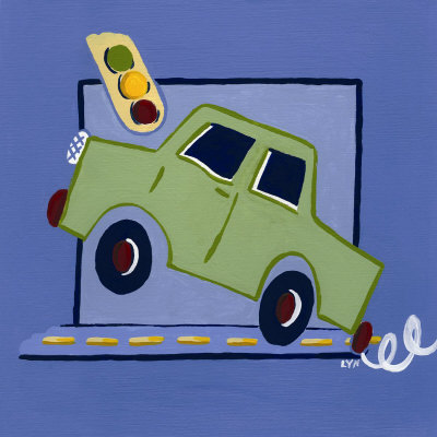 Kiddie Car Print Kiddie Car Print