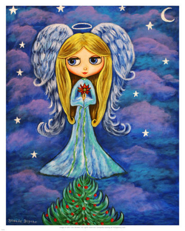 Christmas Angel Print Christmas Angel Print