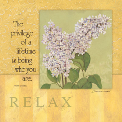Relax, Lilac Print Relax, Lilac Print