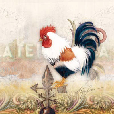 Paisley Rooster Print Paisley Rooster Print