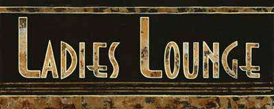 Ladies Lounge Print Ladies Lounge Print