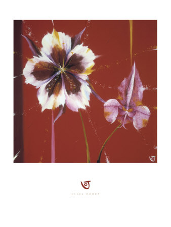 Columbine and Orchid Print Columbine and Orchid Print