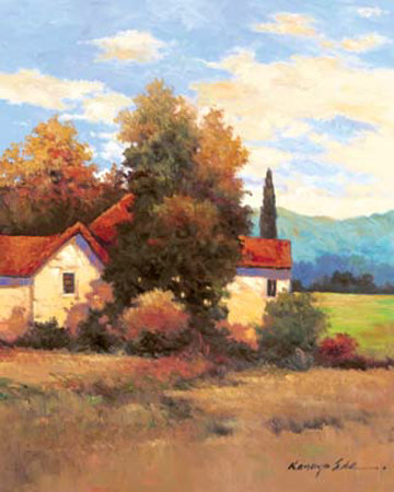 Santa Rosa Farmhouse Print Santa Rosa Farmhouse Print