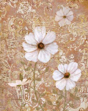 Lace Flowers I Print Lace Flowers I Print