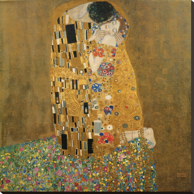 The Kiss, c.1907 Stretched Canvas Print The Kiss, c.1907 Stretched Canvas Print