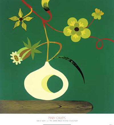 Sur Le Vert I Print Sur Le Vert I Print