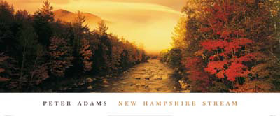 New Hampshire Stream Print New Hampshire Stream Print