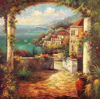 View from the Veranda Print View from the Veranda Print