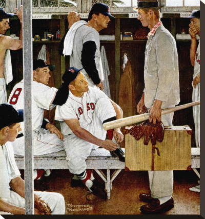 The Rookie Stretched Canvas Print The Rookie Stretched Canvas Print