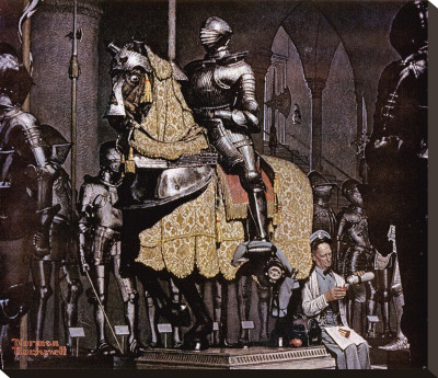 Armor Stretched Canvas Print Armor Stretched Canvas Print