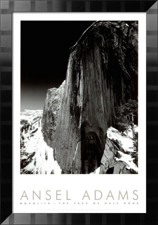 ansel adams poster. Frame by Ansel Adams at