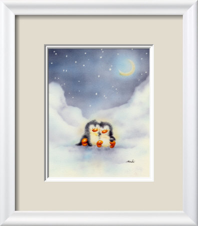 Little Penguins Framed Print Little Penguins Framed Print