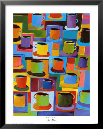 Java Time Framed Print Java Time Framed Print