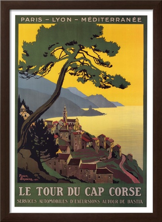 Tour Du Cap Corse Framed Print Tour Du Cap Corse Framed Print