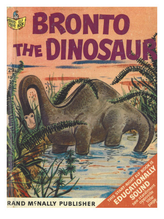 Bronto the Dinosaur Photographic Print Bronto the Dinosaur Photographic Print