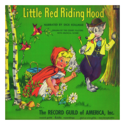 Riding Hood Record Guild Photographic Print Riding Hood Record Guild Photographic Print