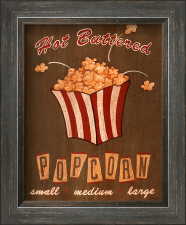 Hot Buttered Popcorn Framed Print Hot Buttered Popcorn Framed Print