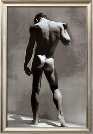 Male Nude I Framed Print Male Nude I Framed Print