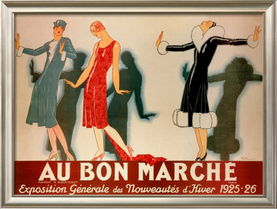 Au Bon Marche Framed Print Au Bon Marche Framed Print