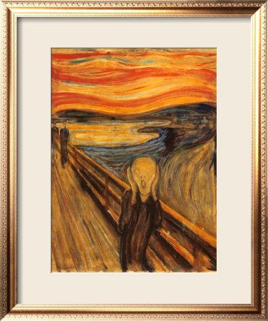 The Scream, c.1893 Framed Print The Scream, c.1893 Framed Print
