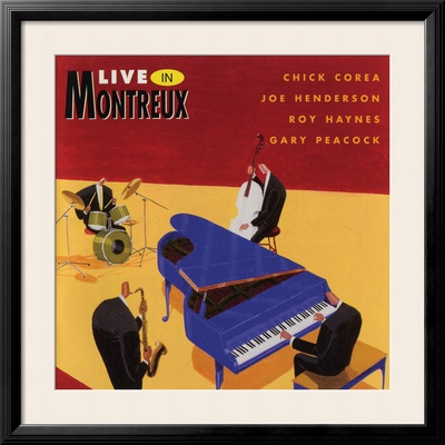 Chick Corea - Live in Montreux Framed Print Chick Corea - Live in Montreux Framed Print