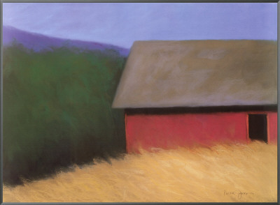 The LaCross Barn Framed Canvas Print The LaCross Barn Framed Canvas Print
