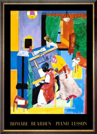 Piano Lesson Framed Print Piano Lesson Framed Print