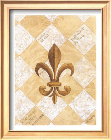 Fleur-De-Lis IV Framed Print Fleur-De-Lis IV Framed Print