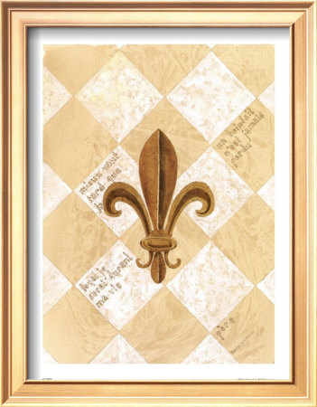 Fleur-De-Lis I Framed Print Fleur-De-Lis I Framed Print