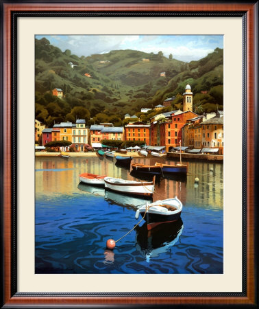 Harbor at Last Light Framed Print Harbor at Last Light Framed Print