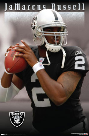 Oakland Raiders- JaMarcus Russell Poster Oakland Raiders- JaMarcus Russell Poster