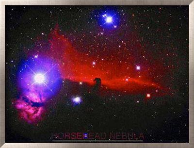 Horsehead Nebula Print Framed Print Horsehead Nebula Print Framed Print