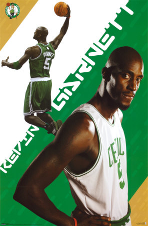 Boston Celtics- Kevin Garnett Poster Boston Celtics- Kevin Garnett Poster
