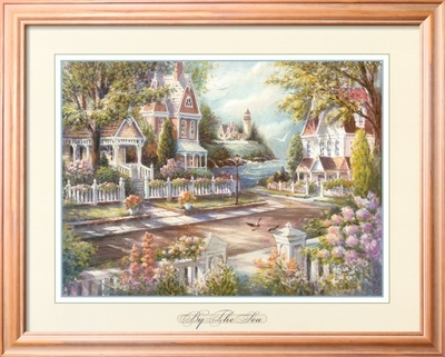 By the Sea Framed Print By the Sea Framed Print