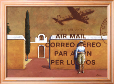 Air Mail Framed Print Air Mail Framed Print