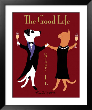 The Good Life Framed Print The Good Life Framed Print
