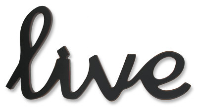 Live Wood Sign Live Wood Sign