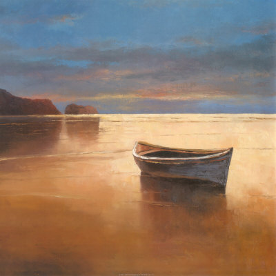 Boat on Beach Print Boat on Beach Print