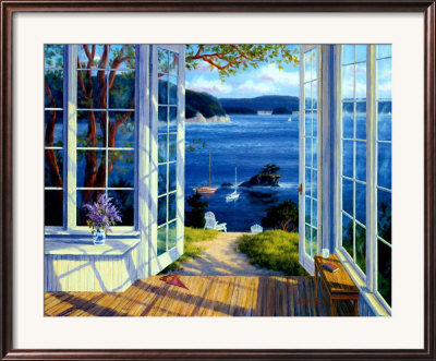 Island View Framed Print Island View Framed Print